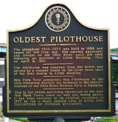 Oldest Pilothouse Marker image. Click for full size.