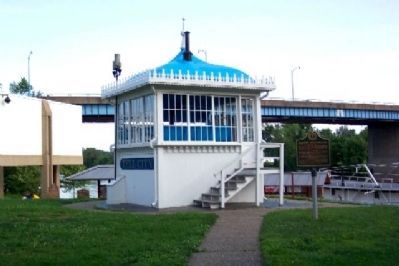 Tell City Pilothouse and Marker. Click for full size. Tell City Pilothouse and Marker image. Click for full size.