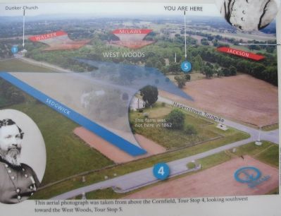 Close Up of the Aerial Photograph. Click for full size. Close Up of the Aerial Photograph image. Click for full size.