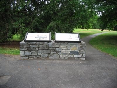 Waysides at Tour Stop Five. Click for full size. Waysides at Tour Stop Five image. Click for full size.