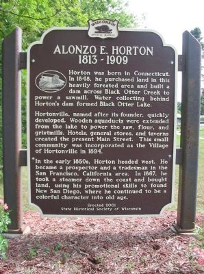 Alonzo E. Horton Marker image. Click for full size.