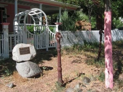 The Pink House Marker. Click for full size. The Pink House Marker image. Click for full size.