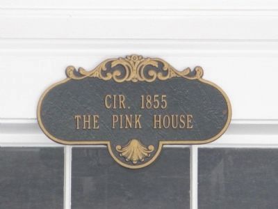 Circa 1855 - The Pink House. Click for full size. Circa 1855 - The Pink House image. Click for full size.