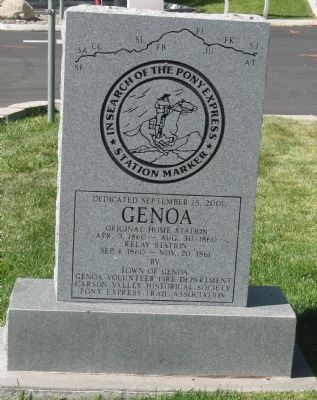 Front of Marker image. Click for full size.