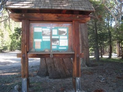 Kiosk Displaying History and Photos of the Area. Click for full size. Kiosk Displaying History and Photos of the Area image. Click for full size.