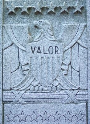Washington County Veterans Memorial - Valor. Click for full size. Washington County Veterans Memorial - Valor image. Click for full size.