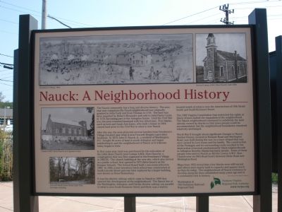 Nauck: A Neighorhood History Marker image. Click for full size.