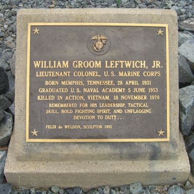 William Groom Leftwich, Jr. Marker image. Click for full size.