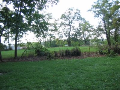 Marker Stands at the East Edge of the Park. Click for full size. Marker Stands at the East Edge of the Park image. Click for full size.