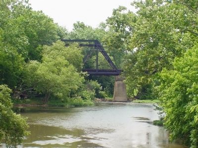 Present-Day Railroad Bridge Over the Rappahannock image. Click for full size.