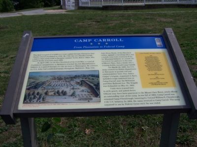Camp Carroll Marker image. Click for full size.