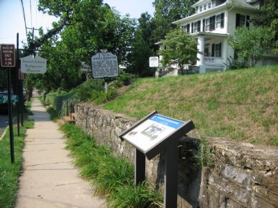 The Civil War Trails Marker and Virginia State Marker in Front of Museum image. Click for full size.