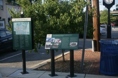 The two Riverdale markers together. Click for full size. The two Riverdale markers together image. Click for full size.