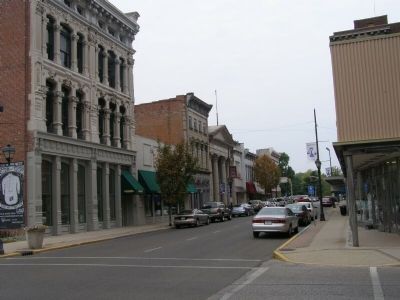 Downtown Vincennes image. Click for full size.