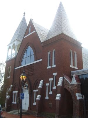 Fredericksburg United Methodist Church Markers image. Click for full size.