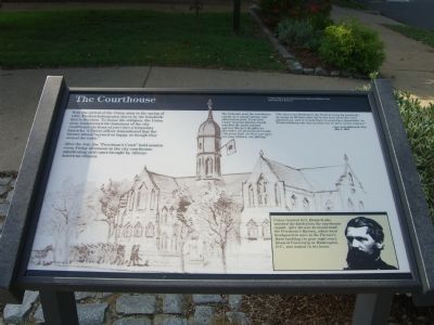 The Courthouse Marker image. Click for full size.