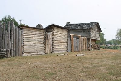 Mansker's Station Historic Site - Fort and Cabin. Click for full size. Mansker's Station Historic Site - Fort and Cabin image. Click for full size.