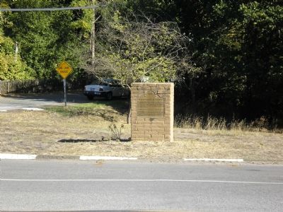 New Almaden State Historic Landmark. Click for full size. New Almaden State Historic Landmark image. Click for full size.