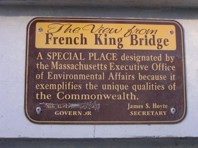 French King Bridge marker image. Click for full size.