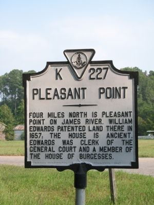 Pleasant Point Marker image. Click for full size.