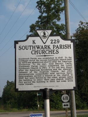 Southwark Parish Churches Marker image. Click for full size.
