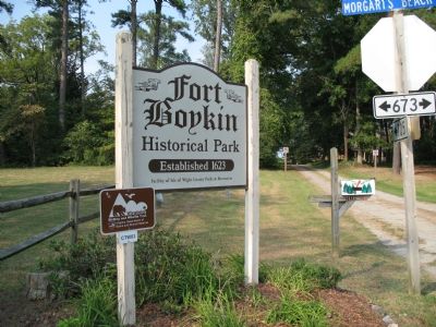 Fort Boykin Historical Park image. Click for full size.