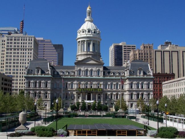 Baltimore City Hall image. Click for full size.