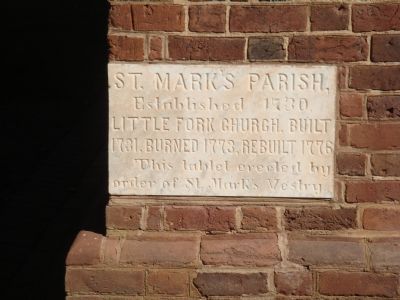 St. Mark's Parish Cornerstone image. Click for full size.
