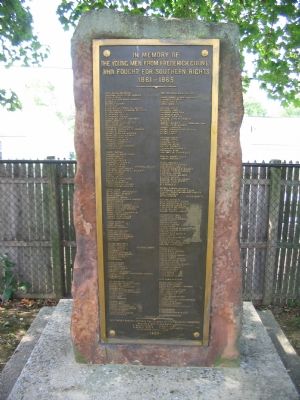 Monument to the Confederates from Frederick County image. Click for full size.