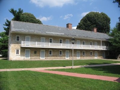 The Hessian Barracks. Click for full size. The Hessian Barracks image. Click for full size.