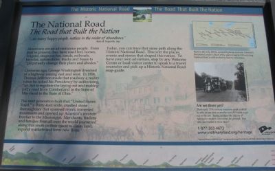 The National Road Marker image. Click for full size.