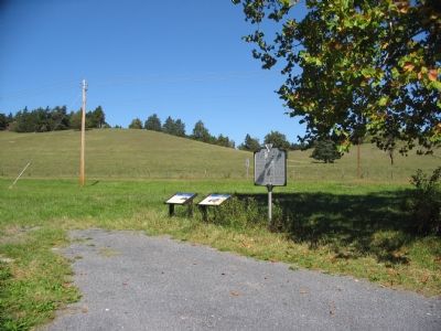 Three Markers in the Median of the Valley Pike image. Click for full size.