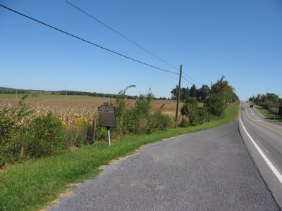 Marker along the Valley Pike image. Click for full size.