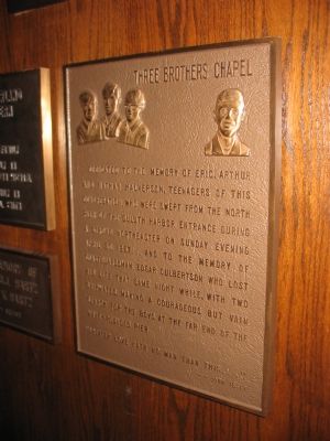 Plaque at Chapel image. Click for full size.