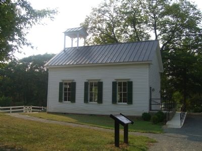Union Church and Marker. Click for full size. Union Church and Marker image. Click for full size.