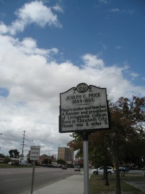 Joseph C. Price (1854-1893) Marker. Click for full size. Joseph C. Price (1854-1893) Marker image. Click for full size.