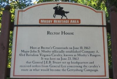 Rector House Marker. Click for full size. Rector House Marker image. Click for full size.