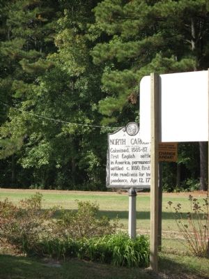 North Carolina/Virginia Marker. Click for full size. North Carolina/Virginia Marker image. Click for full size.