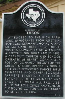 Community of Theon Marker image. Click for full size.