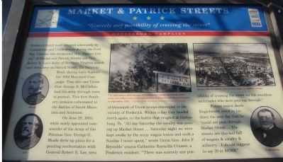 Market & Patrick Streets Marker image. Click for full size.