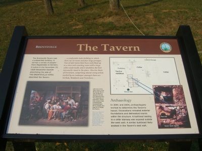Brentsville – The Tavern Marker image. Click for full size.