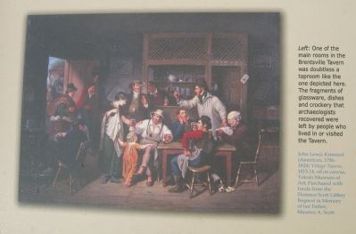 Closeup of the "Taproom" picture.. Click for full size. Closeup of the "Taproom" picture. image. Click for full size.