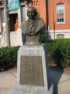 Roger Brooke Taney Marker. Click for full size. Roger Brooke Taney Marker image. Click for full size.