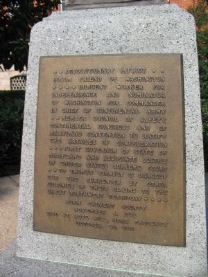 Close Up of the Inscription image. Click for full size.