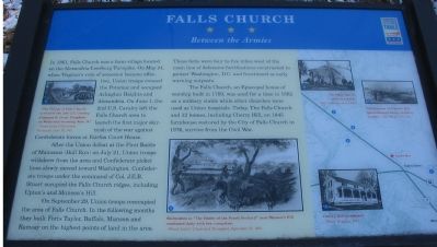 Falls Church Marker image. Click for full size.