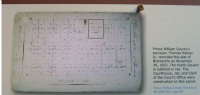 Closeup of photograph showing, "The <i>Public Square</i> ... outlined in red.". Click for full size. Closeup of photograph showing, "The <i>Public Square</i> ... outlined in red." image. Click for full size.