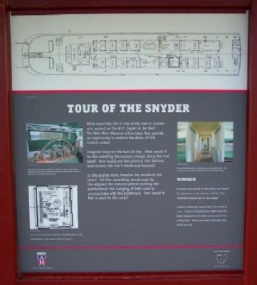 Tour of the Snyder Marker image. Click for full size.