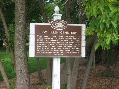 Fox – Irish Cemetery Marker. Click for full size. Fox – Irish Cemetery Marker image. Click for full size.