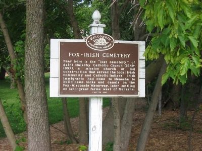 Fox – Irish Cemetery Marker image. Click for full size.