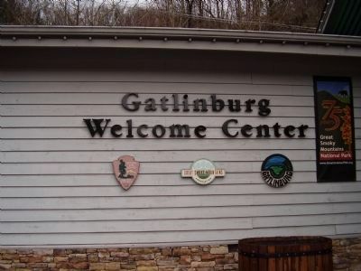 Gatlinburg Welcome Center image. Click for full size.